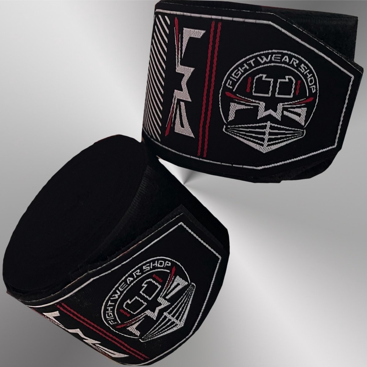 Fightwear Shop Premium Boksbandages 250 cm Zwart
