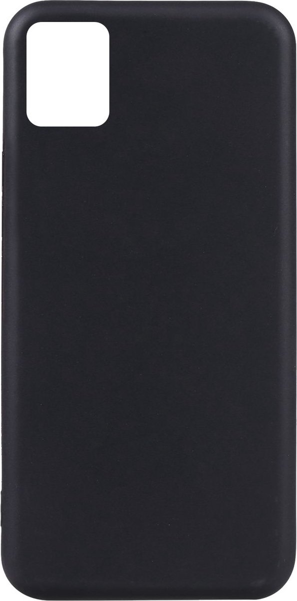 Mobigear Hoesje geschikt voor Samsung Galaxy A05 Telefoonhoesje Flexibel TPU | Mobigear Basics Backcover | Galaxy A05 Case | Back Cover - Zwart