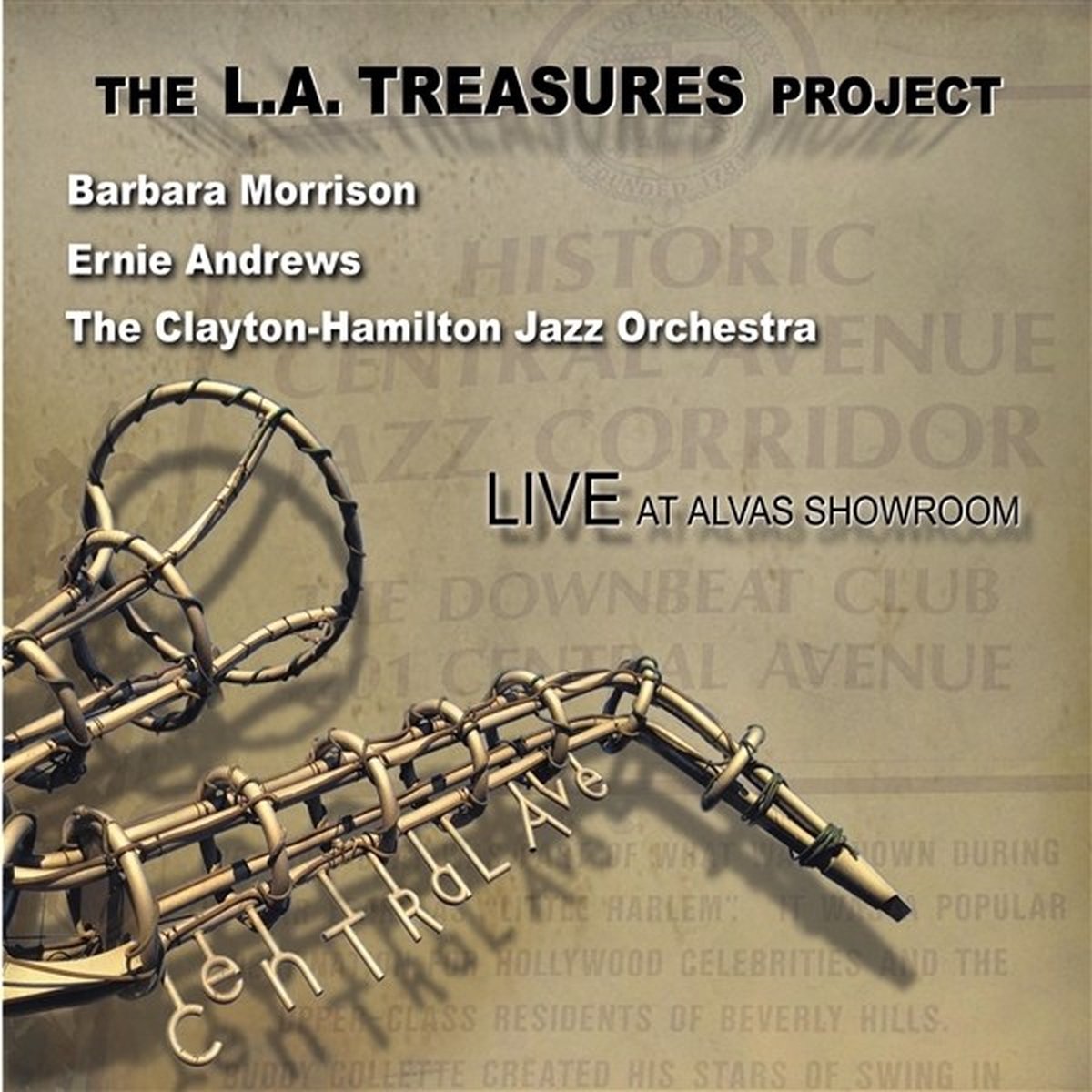 Ernie Andrews & Clayton-Hamilton Jazz Orchestra - L.A. Treasure Project (CD)