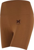 Xtreme Sportswear Sport Shorts Femme Cognac - Fitness Legging Short - Biker shorts - Taille S