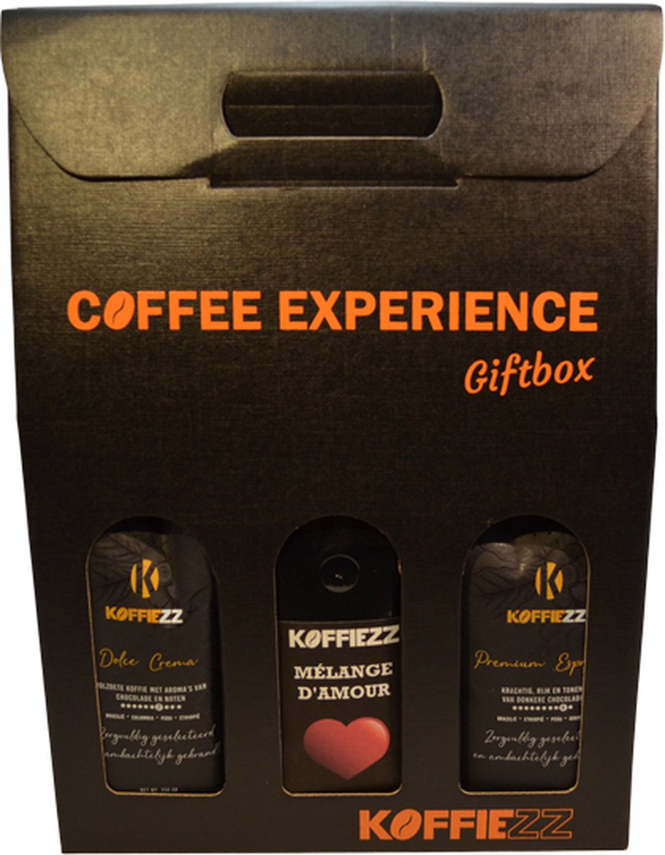 koffiezz proefpakket koffie Div variaties Rond Verfijnd en Krachtig