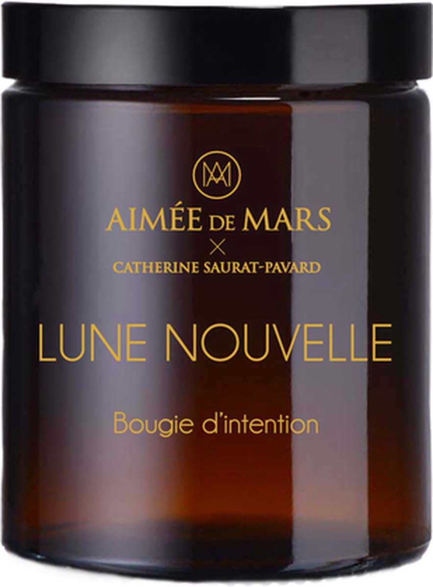 Aimée De Mars - Meditatiekaars Lune Nouvelle - Kaars - Geurkaars - Natuurlijk - 40 Branduren