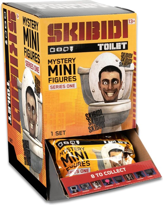 Toilettes Skibidi | Mini Figurines 6,25 cm