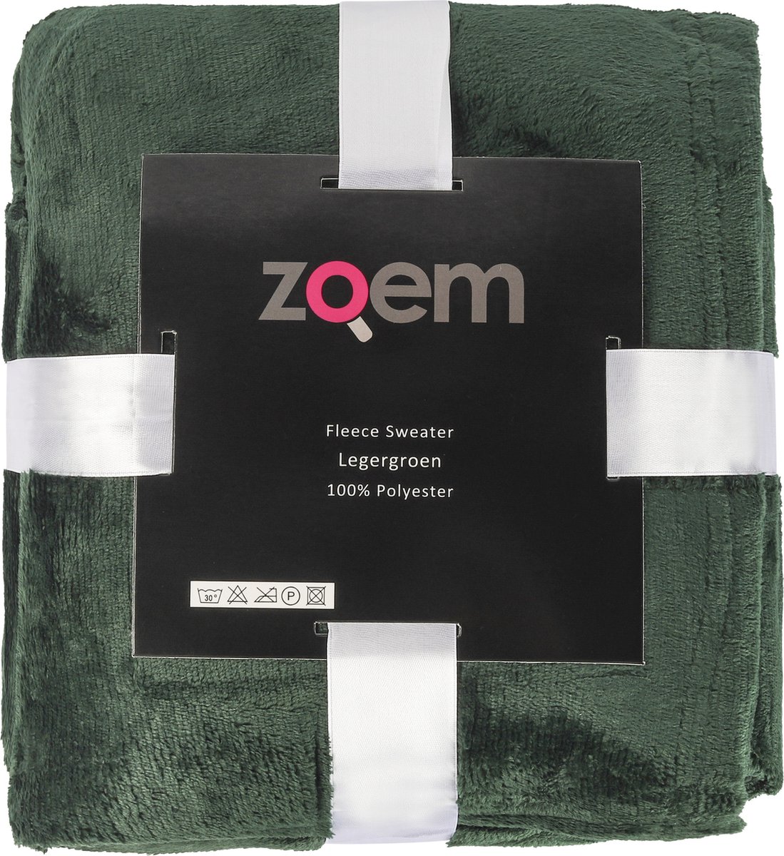Zoem - Fleece deken met mouwen Groen - inclusief fleece sokken - fleece plaid - sweater - 280 gsm — cadeau in Wonen & Interieur - foto 3