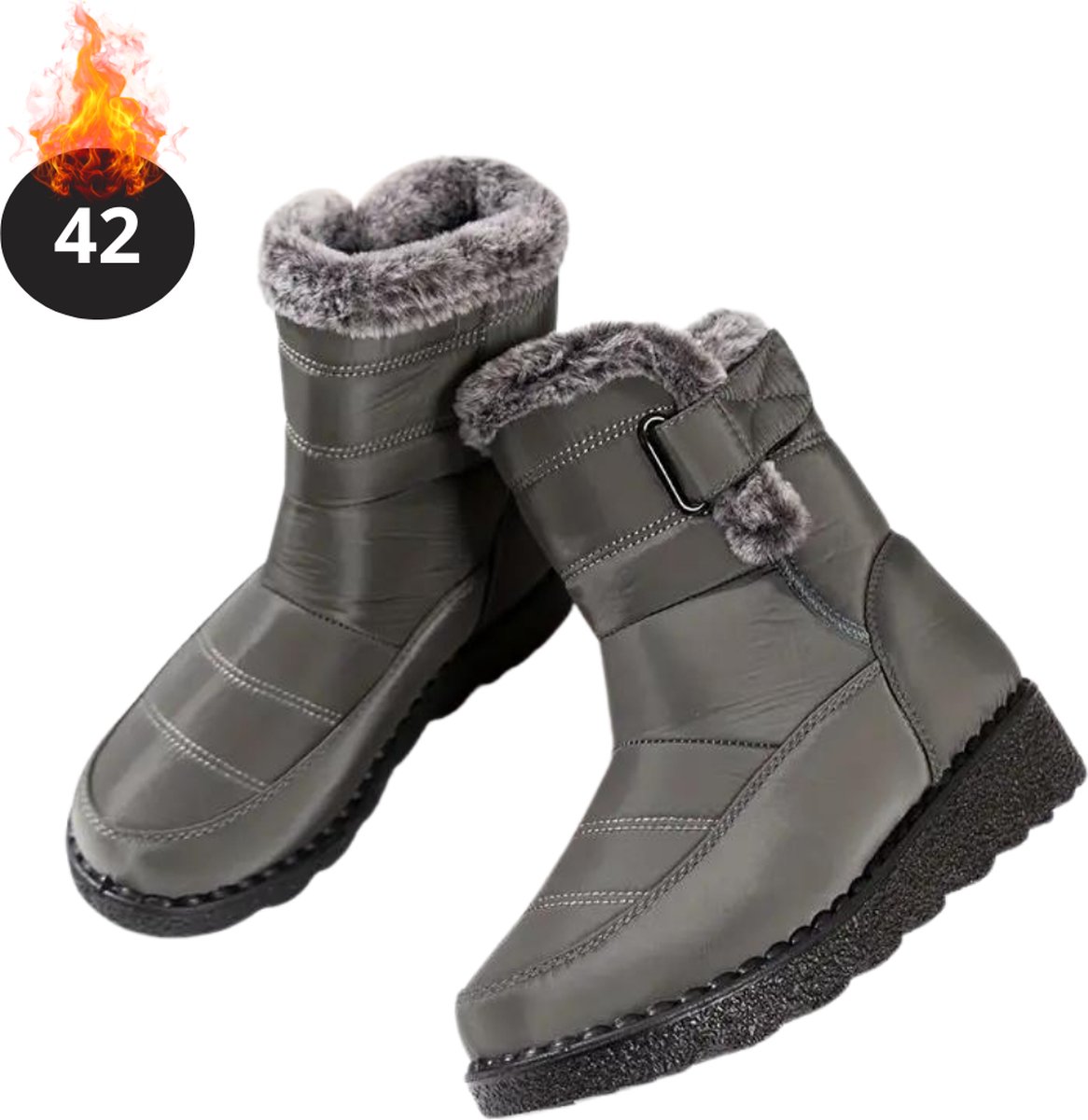 Livano Snowboots Sneeuwschoenen Sneeuwboots Heren Wintersport Ski Skischoenen Koffie 42 Buiten Antislip Winter Bruin