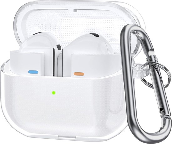 YONO Soft Case adapté pour Samsung Galaxy Buds 3 / 3 Pro - Étui en Siliconen - Transparent