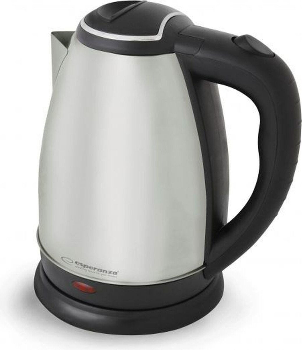 Waterkoker Esperanza EKK104X Roestvrij staal Plastic 2200 W 1,8 L