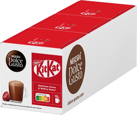 Foto: Nescaf dolce gusto kitkat 48 koffiecups