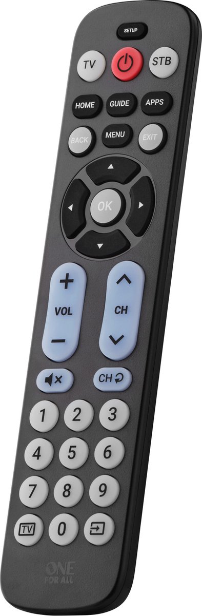 One For All URC6821 Universele Big Button afstandsbediening - infrarood