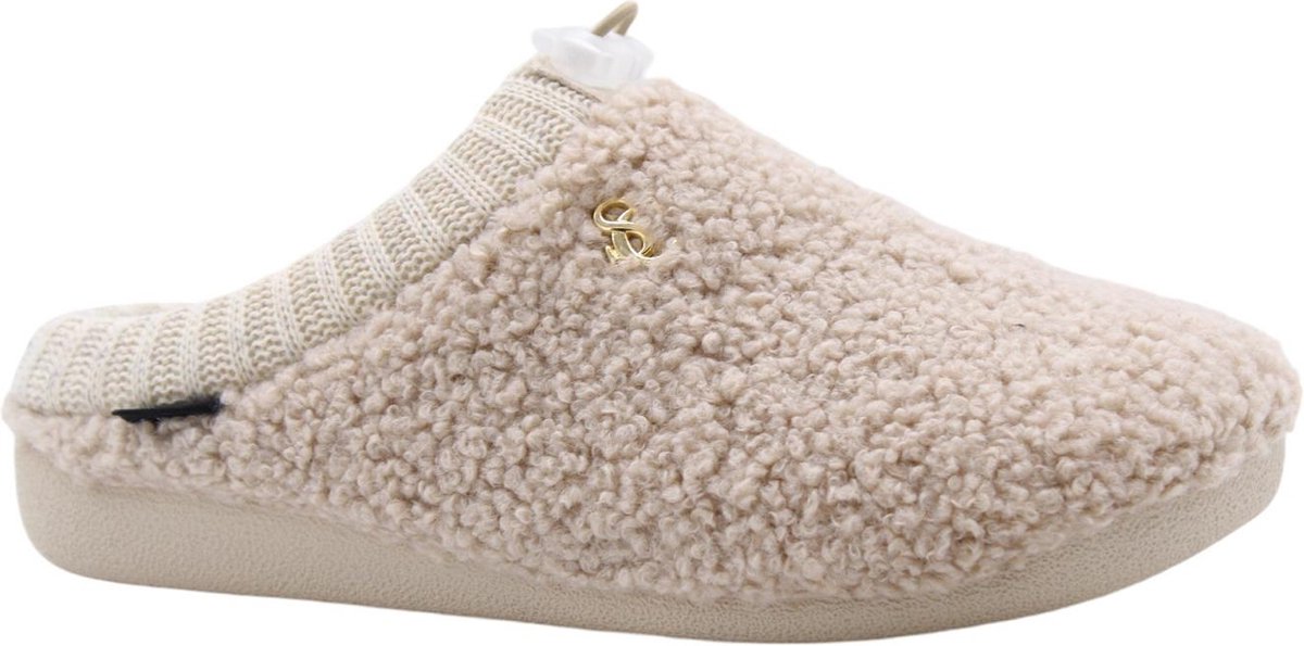 Scapa - Pantoffels - Beige - Vrouwen - Maat 41 -