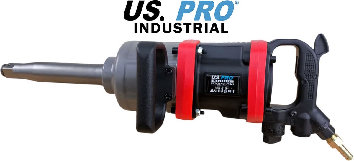 Grote Professionele 1" Slagmoersleutel pneumatisch 4800 Nm