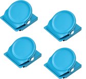10 Kleurrijke Magneetclips – Sterk, Tot 30 Vel A4 – Voor Koelkast, Whiteboard, Kantoor En Thuis