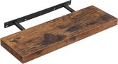 MIRA Home - Wandplank - Boekenplank - Muurdecoractie - Muurplank - 60x20x3,8