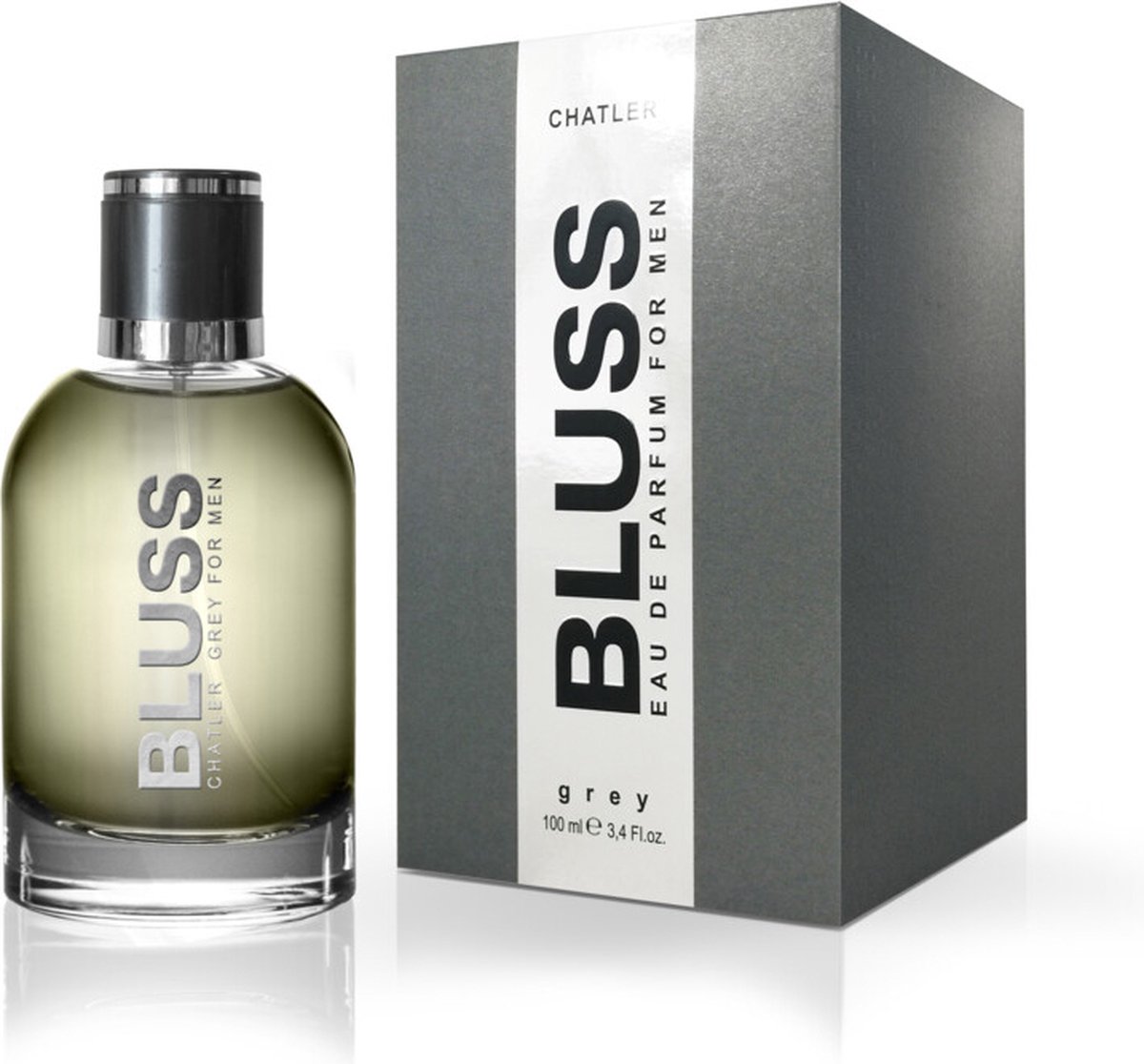 Goedkoopste Bluss Grey For Men Parfum - 30 ml