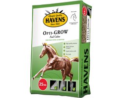 Havens Opti Grow Veulenkorrel 25 kg