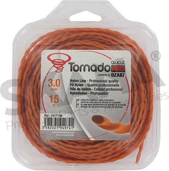 Garland 71023 X 5430 Nylon-Spiral Für Freischneider – 54 M Länge, 3,0 Mm Durchmesser, Universell Einsetzbar