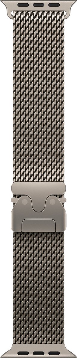 Apple Watch 49mm Titanium Milanese Loop - Small - Natural