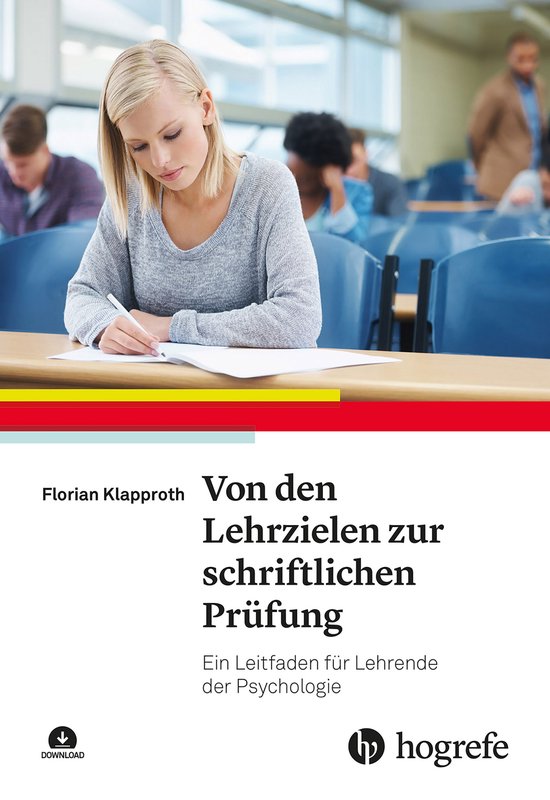 Von den Lehrzielen zur schriftlichen Prüfung - cover