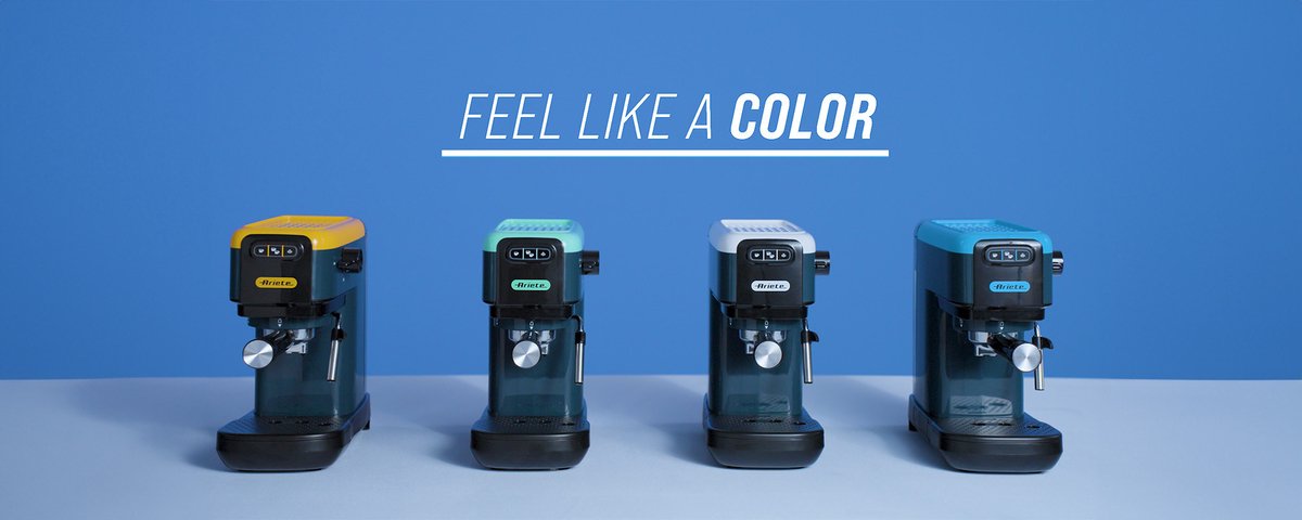 Ariete 1399/16 Smart Slim Coffee Koffiemachine Mango Yellow - afbeelding 2