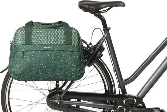 Basil Flair fietsschoudertas, 18L, groen van Basi — afbeelding 5