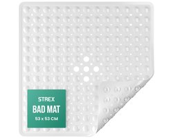Strex Badmat / Antislipmat Douche - 53x53CM - Met Zuignappen - Douchemat Antislip voor Douche - Badkamermat