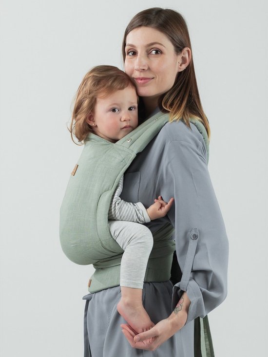 Isara Draagzak Quick Half Buckle Sage Linen