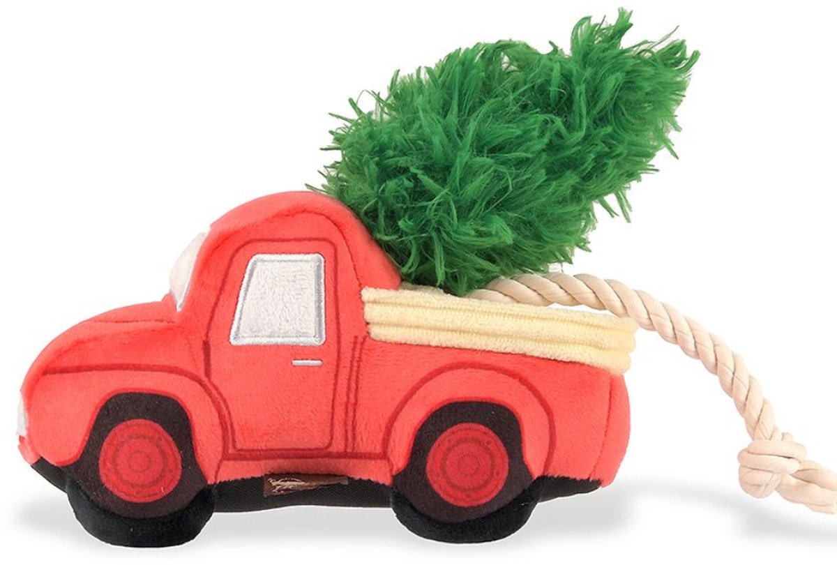 P.L.A.Y. Pet Home for the holiday - Red Truck with Tree