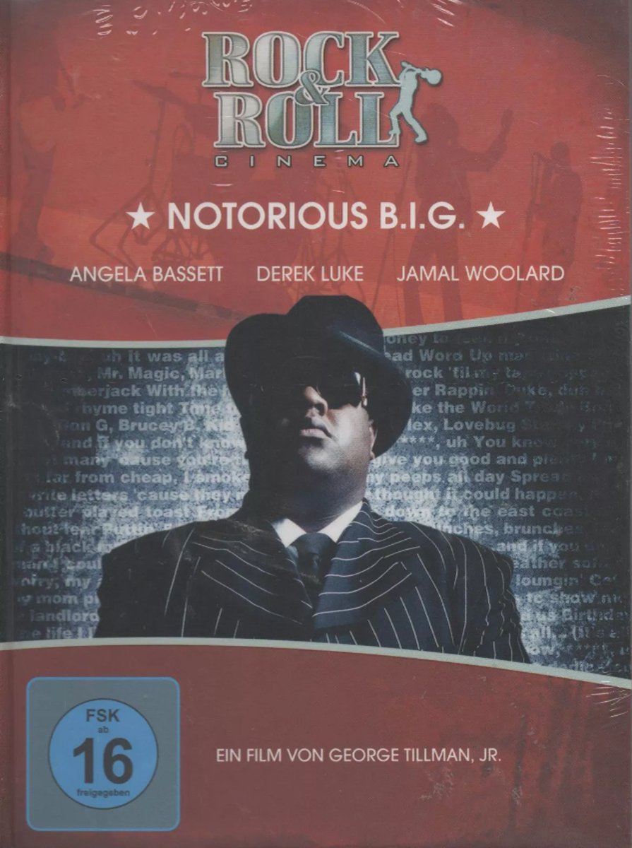 Notorious BIG Rock & Roll Cinema DVD NEU Angela Bassett Derek Luke Jamal Woolard