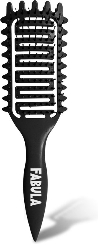 Foto: Define brush curl vernieuwde versie defining brush haarborstel krullen styling curl brush borstel voor krullend haar krullen kam krullenborstel detangler brush