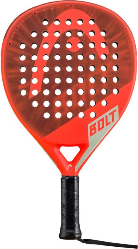 Padel racket - Head Bolt 2023 - Rood & Zwart - Padelrackets Head - Heren &...