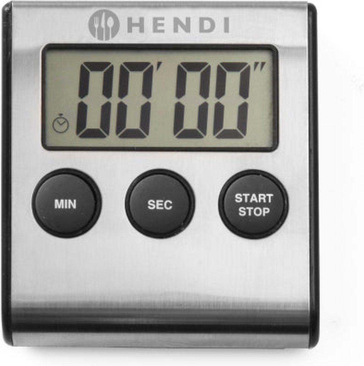 HENDI Digitale keukenwekker – met standaard en magneet – 99 min. 59 sec. timer – 65x70x17 mm — cadeau in Kookcadeaus - foto 5