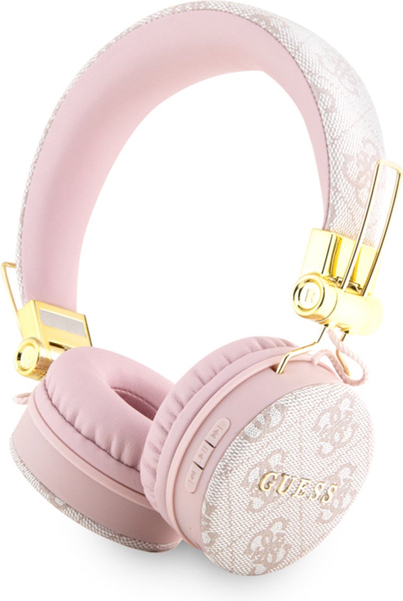 Guess Draadloze Bluetooth Koptelefoon Luxe Roze met - Guess Outlet - €43,58