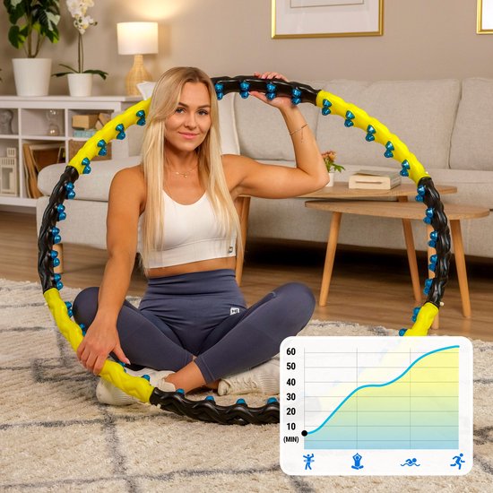 Weight hoop new style - fitness hoelahoep - 14 kg - 100 cm - roze-grijs - kopen? | Korting tot 47 Weight hoop new style - fitness hoelahoep - 14 kg - 100 cm - roze-grijs - kopen? | Korting tot 47