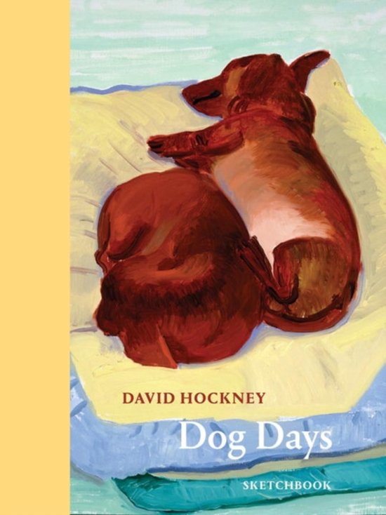 David Hockney Dog Days: Sketchbook - cover