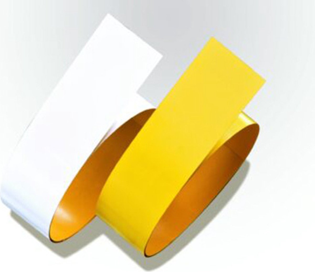 Proline vloermarkering tape STAAL wit - 1500 x 75 mm (lxb)