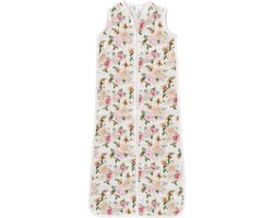 Cottonbaby Slaapzak zomer - zonder mouw - 80 cm - hydrofiel - Roses