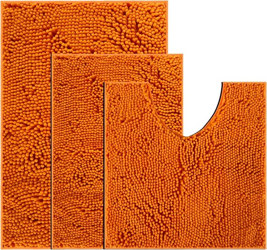 Antislip Chenille Badmat 60 x 120 cm - Zacht, Absorberend en Wasbaar voor de Badkamer