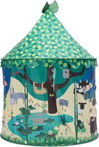 Speel Tent Dieren/Jungle - Kinder Tent - Speelhuisje - Buiten en Binnen - Speelgoed - 135 x 100 cm - Incl. Opbergtas - Gemakkelijk in elkaar te zetten