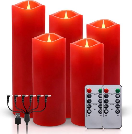 Aanbieding: 6x Philips E14 led-lamp kaars WarmGlow mat dimbaar 3.4W