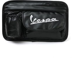 Leren Tas voor Piaggio Vespa - Leren opbergtas voor Piaggio Vespa Motor Scooter - Waterdicht - Leer / PU - Zwart