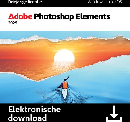 Adobe Elements 2025 (3 Jarige Licentie) Meertalig Windows