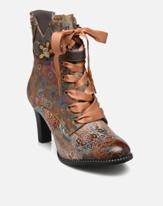 Laura Vita Bottine Femme Alcbaneo 141 Gris MULTICOLORE 38