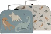 Jollein Speelkoffertje Roarsome (2pack)