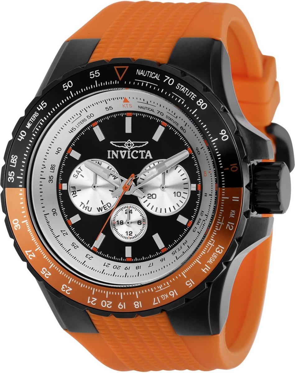 Invicta Aviator 37031 Quartz Herenhorloge - 50mm