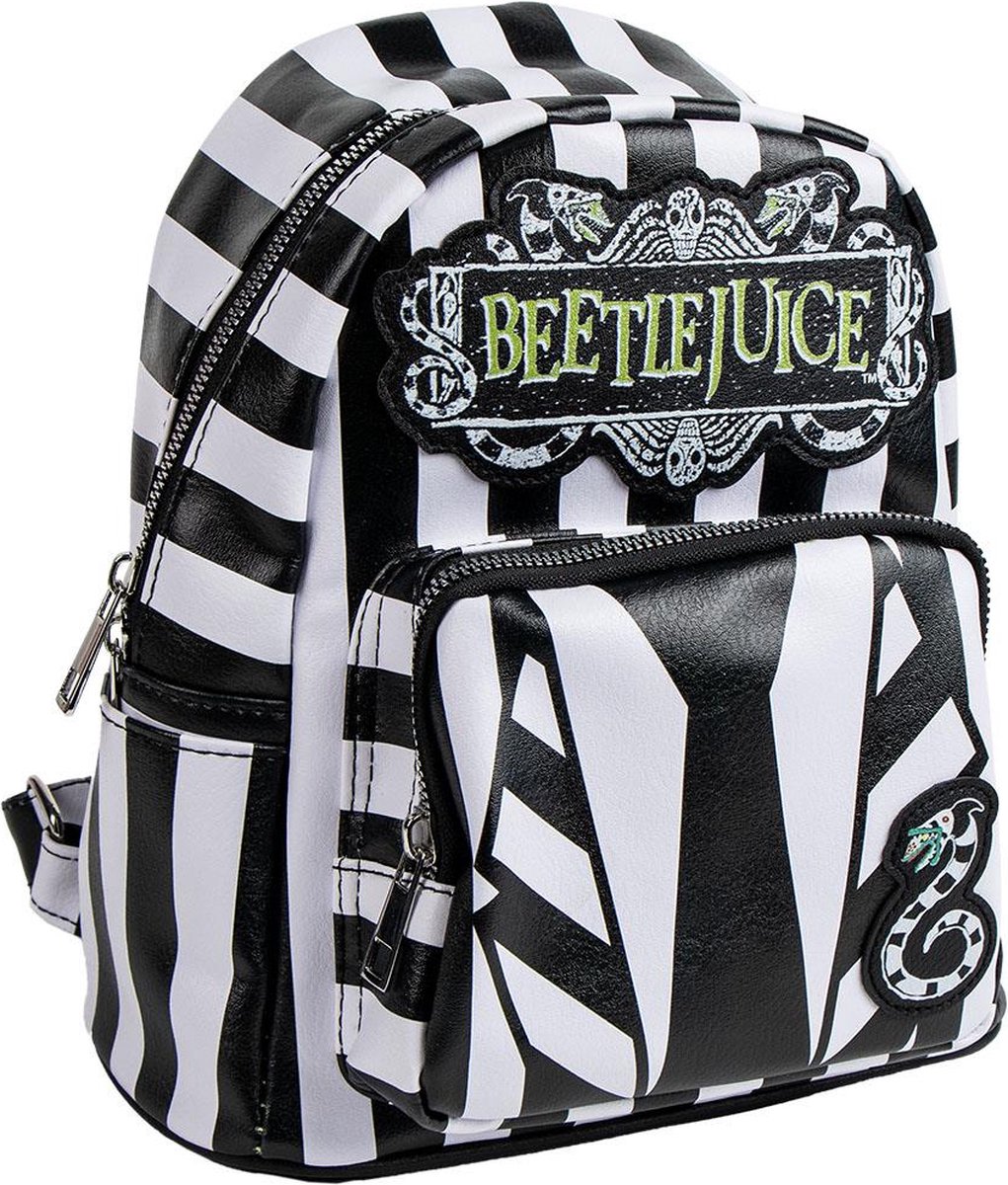 Cerda Casual Beetlejuice-rugzak Veelkleurig