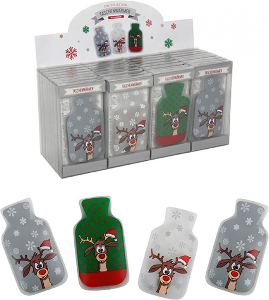 Goedkoopste Handwarmers Rendieren set 4 stuks
