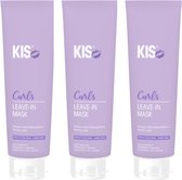 KIS Curls Curl Leave-In Mask Triple Set - 3x150ml