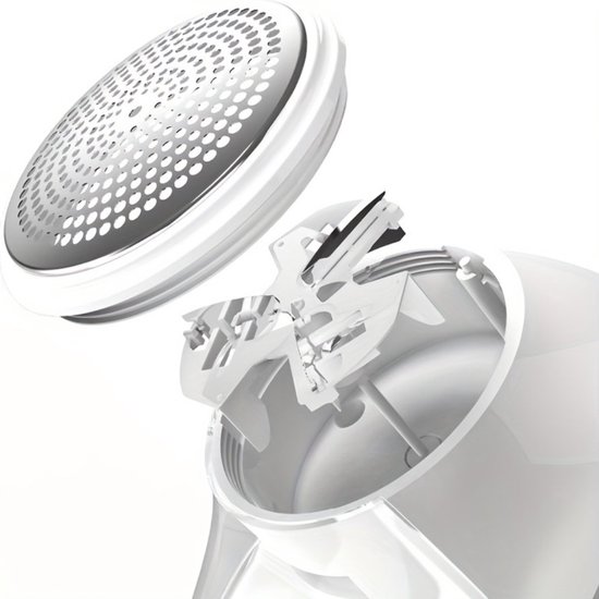 Bovista Ontpluizer - Ontpiller - Pluizenverwijderaar Electrisch - Pluizentondeuse Oplaadbaar - Pluizenroller - Wit
