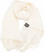Écharpe Flore - Crème | 190 x 70 centimètres | Automne/Hiver | Polyester | Mode Favorite