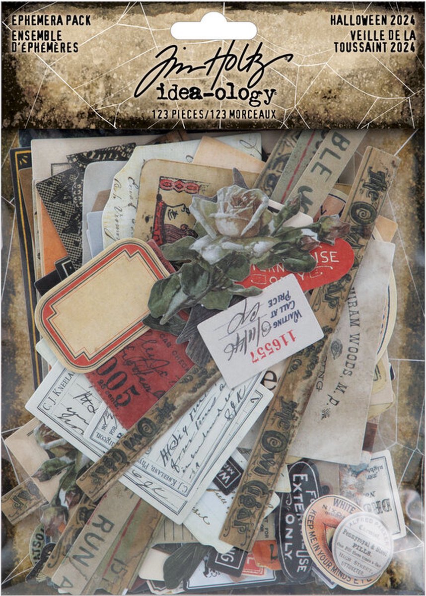 Idea-ology Tim Holtz - Tim Holtz Halloween Ephemera Pack (TH94396)